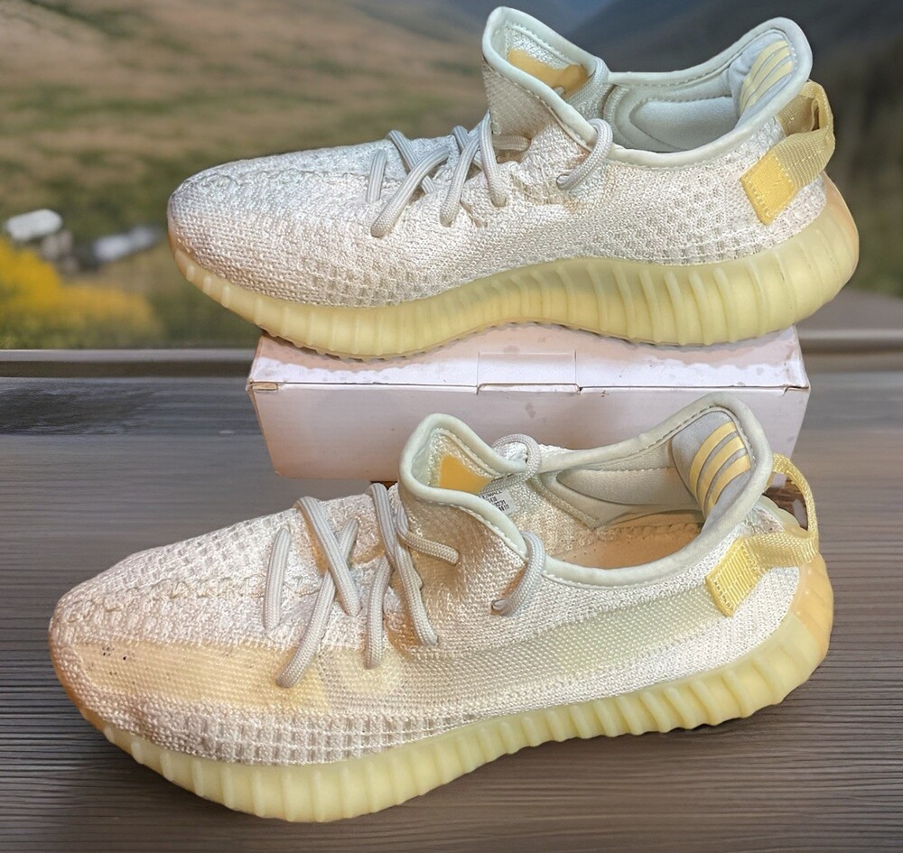 Adidas Yeezy Boost 350 V2 Light UV Sensitive GY3438 Size US 7 Men / 8.5 Women
